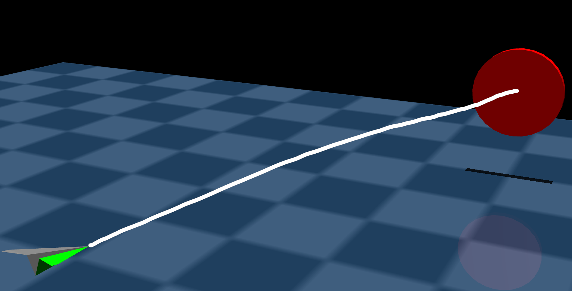 Learning to accurately throw Paper Planes using Reinforcement Learning